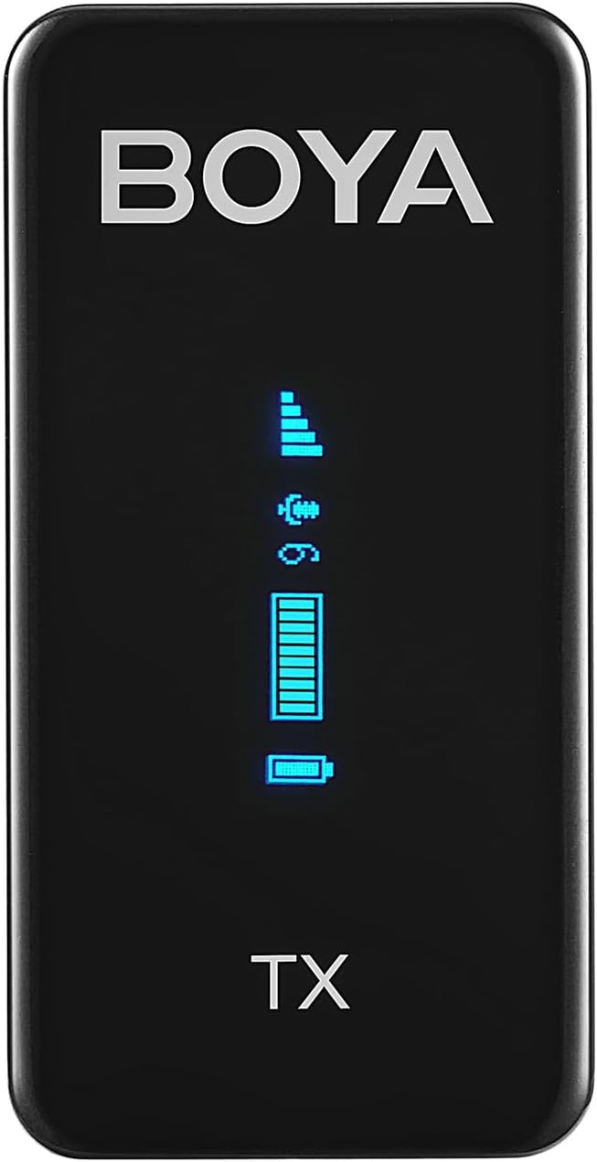 BOYA BY-XM6-S2 Mini Ultracompact 2-Person Wireless Microphone System for Cameras and Smartphones (2.4 GHz) BOYA BY-XM6-S2 Mini Ultracompact 2-Person Wireless Microphone System for Cameras and Smartphones (2.4 GHz)
